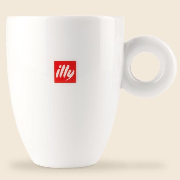 🇮🇹 illy Classic Logo Coffee Mug - Set of 2 - Picture 2 of 9